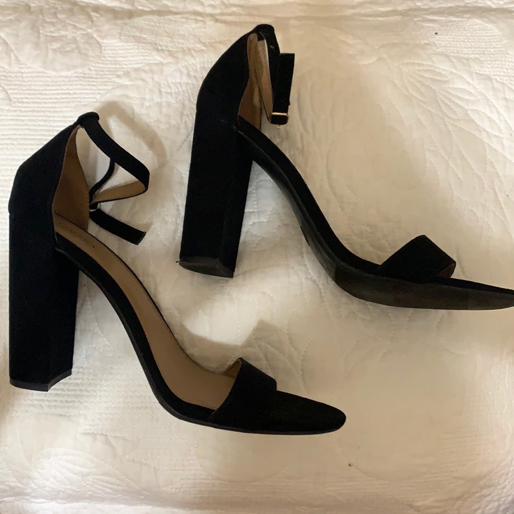 Black heels